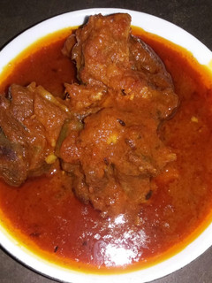 A picture of Mutton curry.