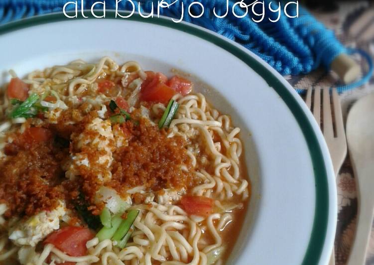 Resep Mie Dog Dog Burjo Jogya Ala Dina Anti Gagal