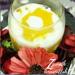 A picture of Mango Yoghurt Shots.