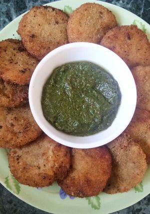 A picture of Suji aloo cutlet.