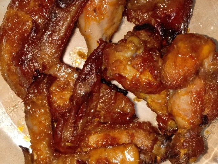 Resep Spicy Chicken Wings (ayam panggang pedas) Enak