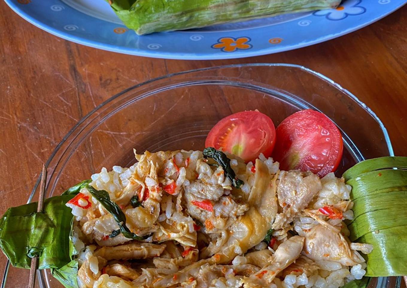 Nasi Bakar Ayam Jamur🍄