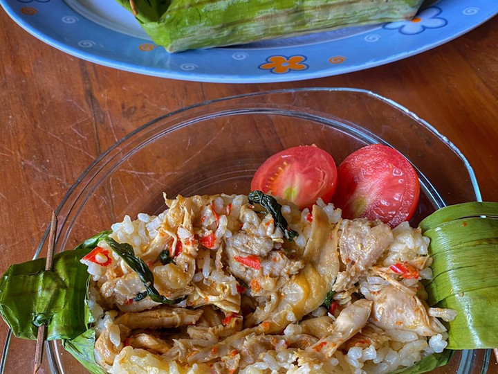 Anti Ribet, Membuat Nasi Bakar Ayam Jamur🍄 Yang Sempurna