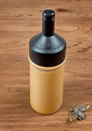 A picture of ★Dressing made with pomegranate vinegar★.
