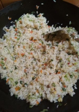 Foto resep Nasi goreng kencur mix sayur