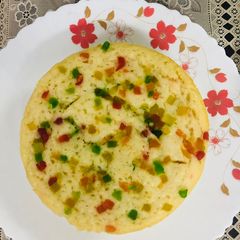 A picture of Eggless Rava cake.