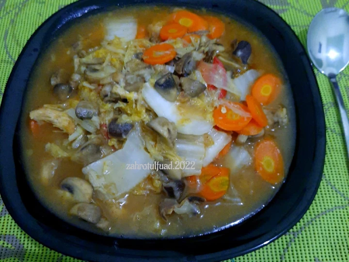 Easy Steps Make Recipes CapCay Goreng Jamur Kancing the Delicious Perfect.