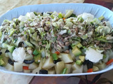 Salpicón con jurel y verduras 😋🥑