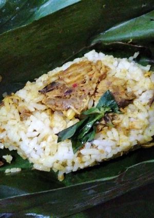 Foto resep Nasi Bakar Tongkol Suwir