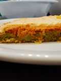 Tarta de brócoli y zanahoria