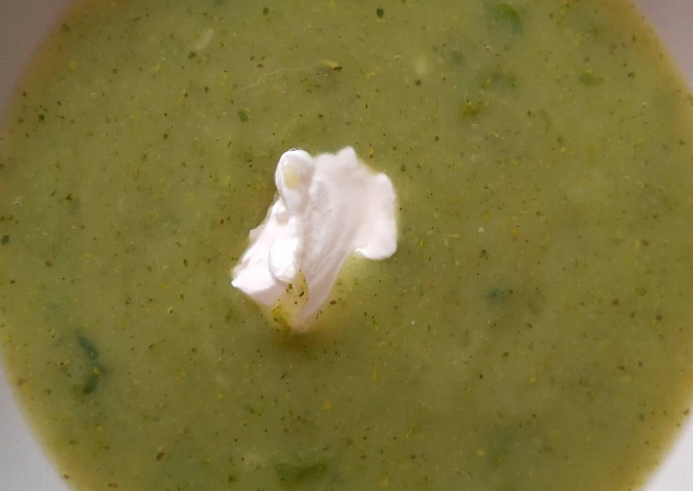 Crema de alfalfa con verduras 🌱🥔