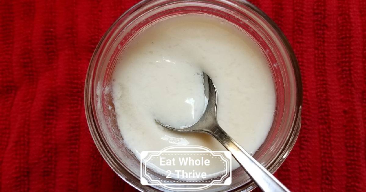 Organic Soy Yogurt Recipe by Eat Whole 2 Thrive Cookpad