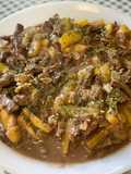 Bœuf à l’asiatique aux concombres et gingembre