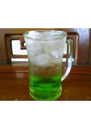 Foto resep Es soda melon fantasi