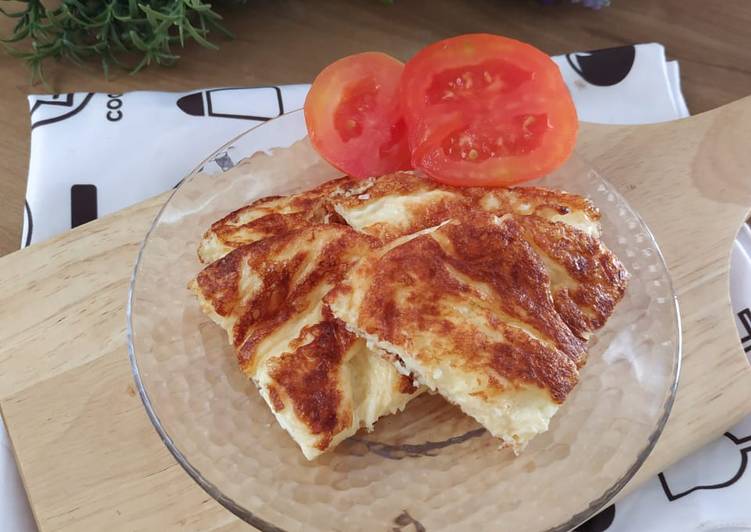 Telur Dadar Keju (Creamy)