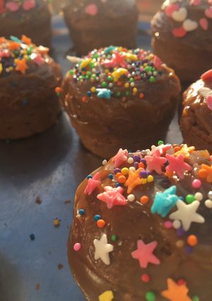 Una foto de Cupcake/ muffins de chocolate libre de gluten💕