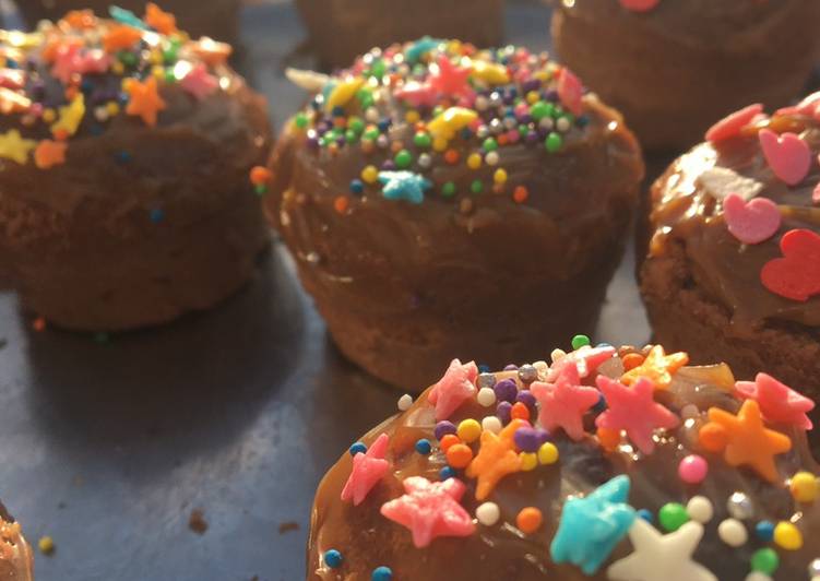 Cupcake/ muffins de chocolate libre de gluten💕