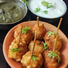 A picture of साबूदाना पाॅप्स(sabudana pops recipe in hindi).