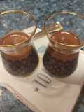 Natillas de chocolate con naranja y brandy en Thermomix 6