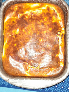 Una foto de Soufflé de zapallo y choclo