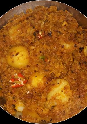 লইট্যা ঝুড়ি ভুনা (loitya jhuri bhuna recipe in Bengali) রেসিপির প্রধান ছবি