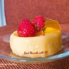 A picture of Custard Panna Cota.