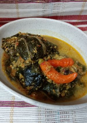 Foto resep Buntil Daun Talas