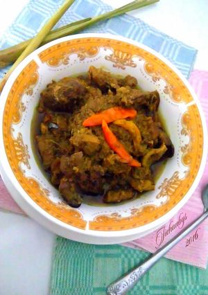 Foto resep Ati ampela masak bumbu kuning