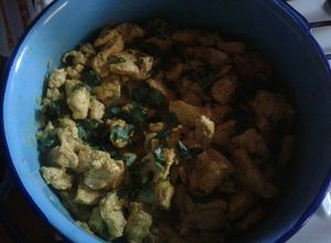 Una foto de Pollo al Curry