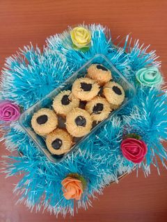 Foto resep Choco Cheese Thumbprint Cookies