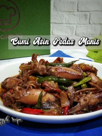Langkah Mudah untuk Menyiapkan Resep  Cumi Asin Pedas Manis yang Lezat, Sempurna