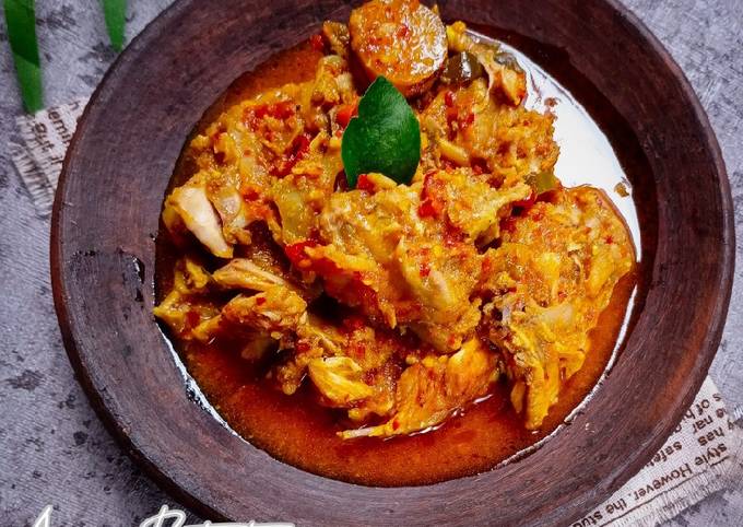 Cara Membuat Resep Ayam Betutu (versi potong)