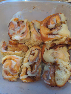 A picture of Copy-Cat Cinnabon Cinnamon Rolls.