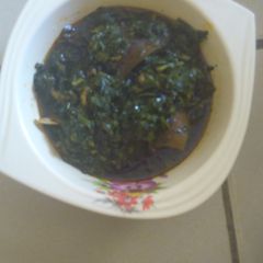 A picture of Vegetable soup.