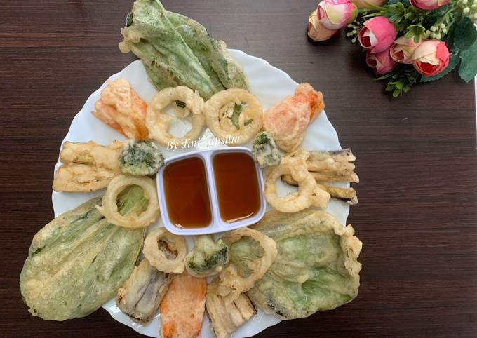 Resep Tempura Sayuran Oleh Dini_Apsilia   Cookpad