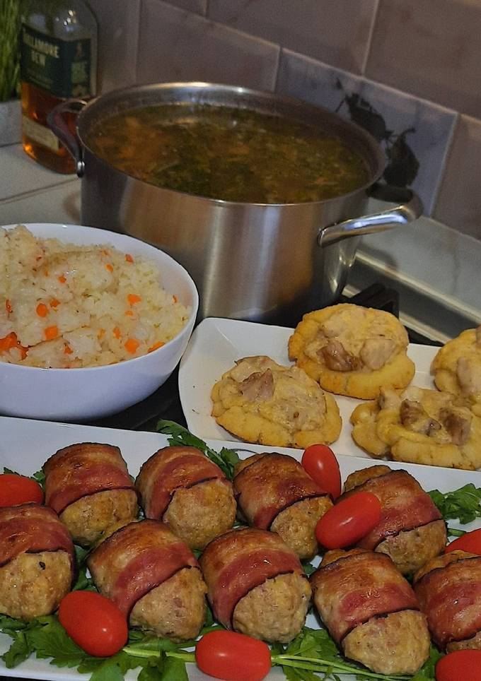 Творожні ватрушки з куркою
