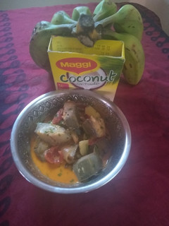 Keralai banán curry recept fotója