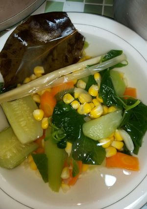 Foto resep Sayur manis bayam praktis