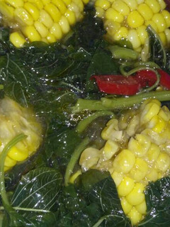 Foto resep Sayur Bayam Jagung Manis