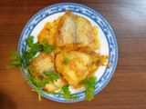 Cá basa phi lê lăn trứng chiên