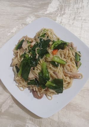 Foto resep Spagetti Bawang Putih
