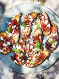 Aubergines Façon Bruschetta