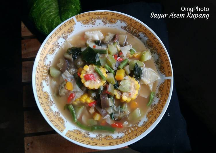 Cara Gampang Menyiapkan Sayur Asem Kupang, Sempurna