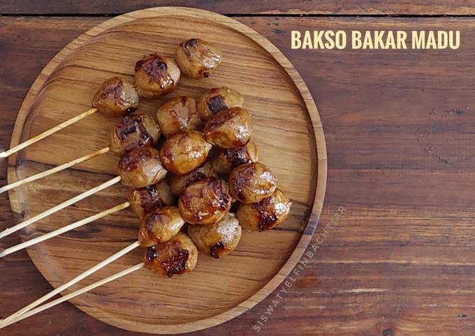 Resep Bakso Bakar Madu Oleh Siswaty Elfin Bachtiar Cookpad