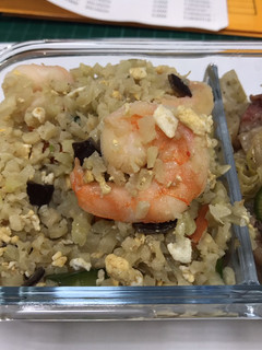 花椰菜米蝦仁炒飯 的食譜成品照片