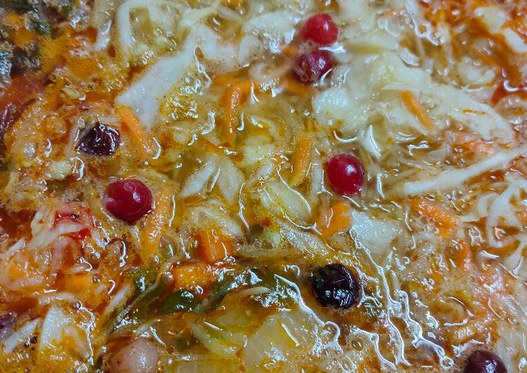 Щи "Деревенские" (из квашеной капусты)