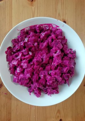 Joghurtos céklasaláta recept fotója
