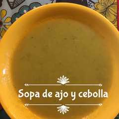 Foto principal de Sopa de ajo y cebolla