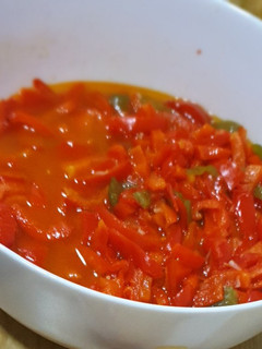 Una foto de 🌶🌶🌶Ensalada de pimientos asados🌶🌶🌶