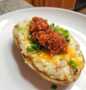Simple Way Prepare Recipe Vavoo&#39;s Twice Baked Potatoes that is Can Pamper Your Tongue, Addictive}